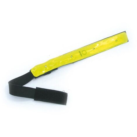 Banda di sicurezza catarifrangente con LED per bicicicletta