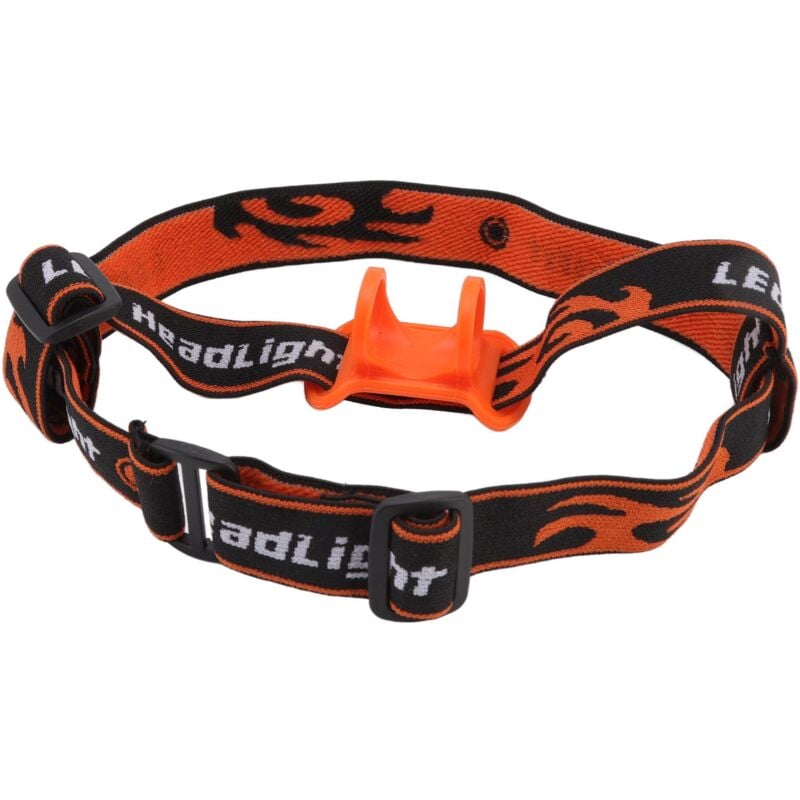 Minkurow - Banda elástica para faros, banda para soporte de faros manos libres, diadema de repuesto para linternas de 22-32 mm de diámetro