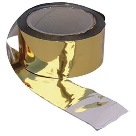 Banda espantapajaros 100mx50mm oro/plata 100mx50mm