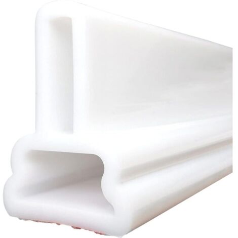 Banda impermeabile pieghevole per doccia da 2 m – Barriera anticolamento in silicone flessibile per bagno e cucina, impermeabile e facile da installare