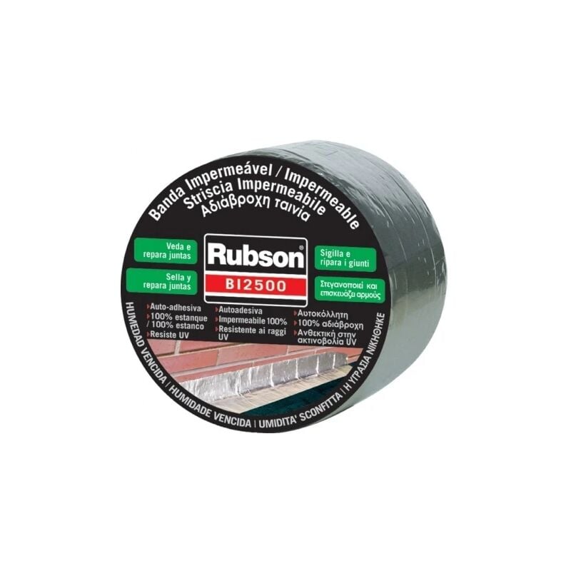 

BANDA IMPERMEABLE BI2500 RUBSON 5 mts x 10 cm
