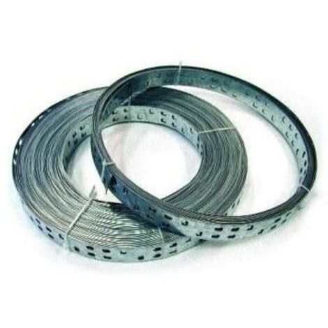 BANDA LAMIERA FORATA mm40x1,2 mt.10 ZINC