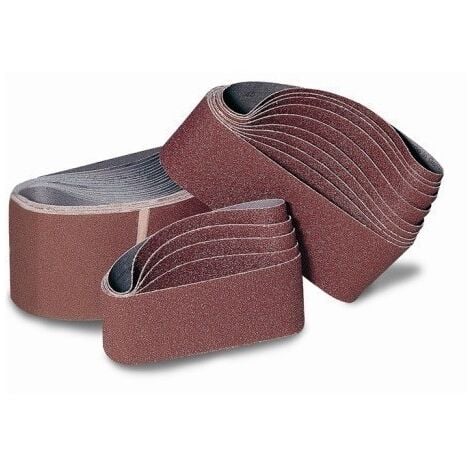 Bandas de lija Flexovit 100 x 560 mm, 10 unidades, grano 120