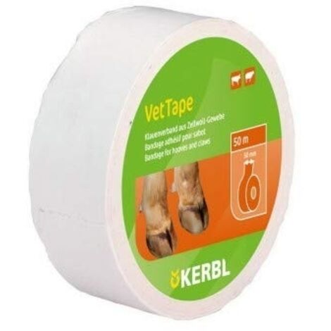 Bandage à onglons pour onglons hautement adhésif VeTape kerbl 50 m