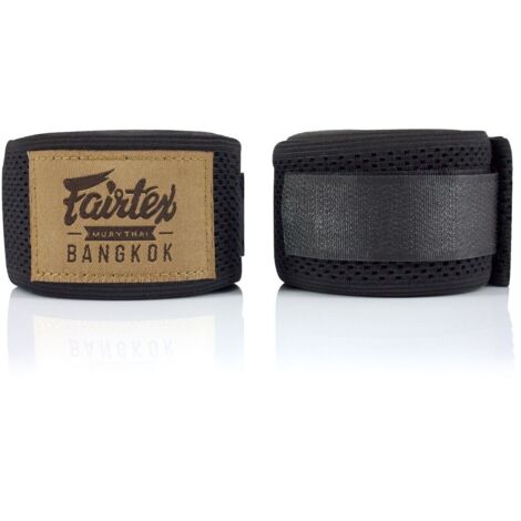 Bandages de boxe Fairtex - Bandages HW4 Noir 4,5 m