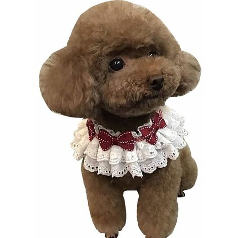 Bandanas pour Chien, Déguisements de Noël, Noeud Papillon pour Chien ou Chat Anniversaire Fête Décor, Cravate Designs Réglables pour Chien Foulard Ajustable, Animaux domestiques