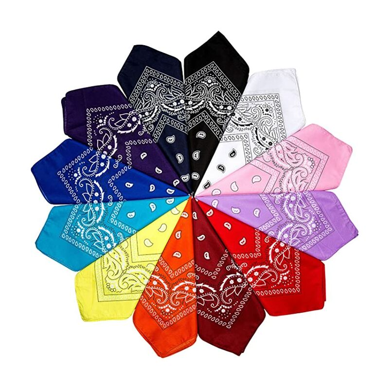 Regalo - Bandane, Lotto di 12 sciarpe, cerchietti