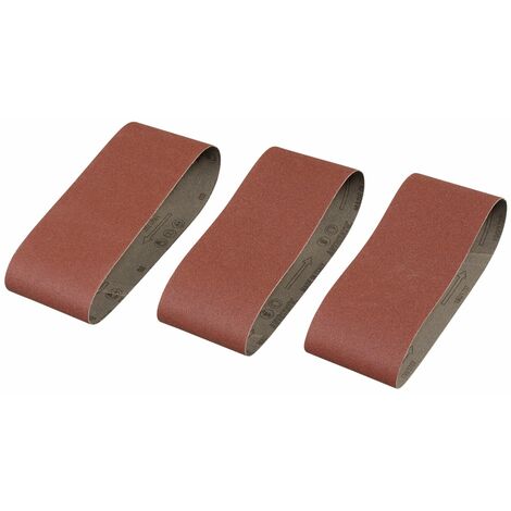Bandas de lija x3 75x457mm grano 150 Stanley STA33111-XJ