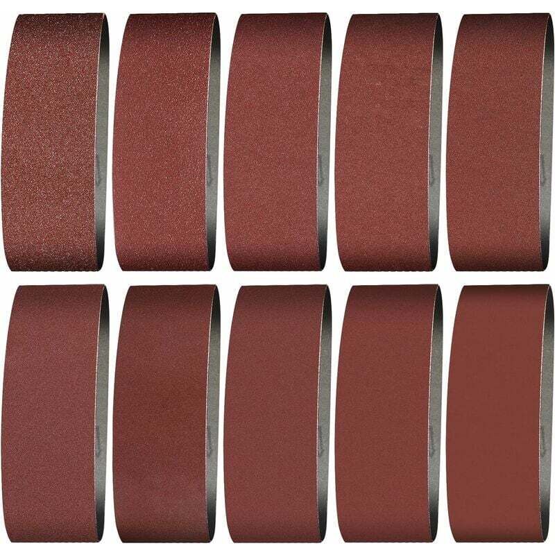Peny - Bande Abrasive 100X915 mm- Grains 240/60/80/120/150/240/400Bande de Ponceuse pour le Ponçage, le Polissage et le Dépoussiérage, Idéale pour le