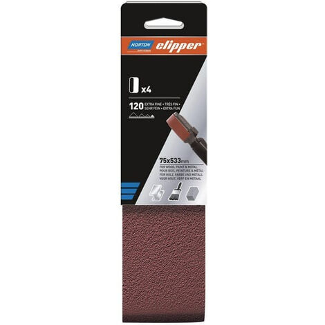Bande abrasive 75x533mm NORTON 66261131038