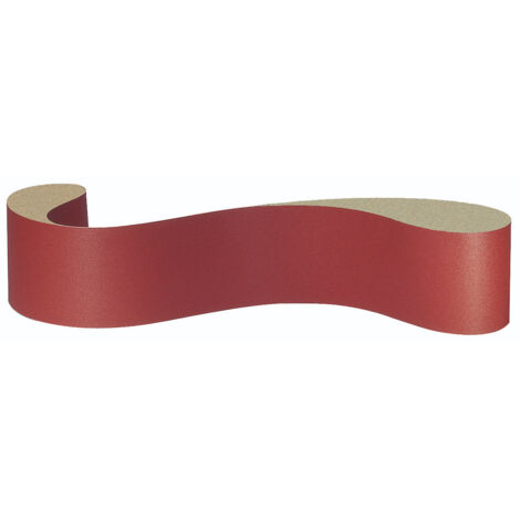Bande abrasive, de 150 x 2250 mm avec un poudrage ouvert au corindon, Grain : 150