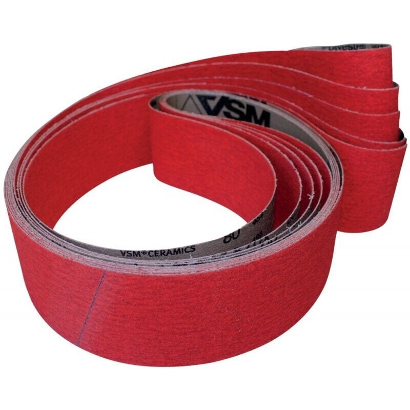 VSM - Bande abrasive de poncage zirconium 150x2000mm Grain 80