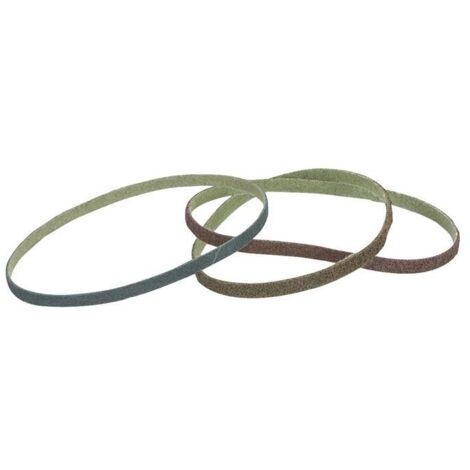 Bande abrasive en non-tissé SCXF longueur 533 mm largeur 13 mm grossière 80 marr (Par 20)