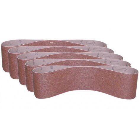Bande abrasive G100 - 150 x 1220 mm - pour G38352 - lot de 5