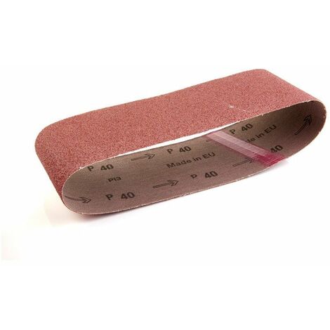 Lot de 20/ pi/èces bandes abrasives 65/ x 410/ mm dans Tailles de grain 40/ 60/ 80/ 120/ pour Ponceuse /à bande
