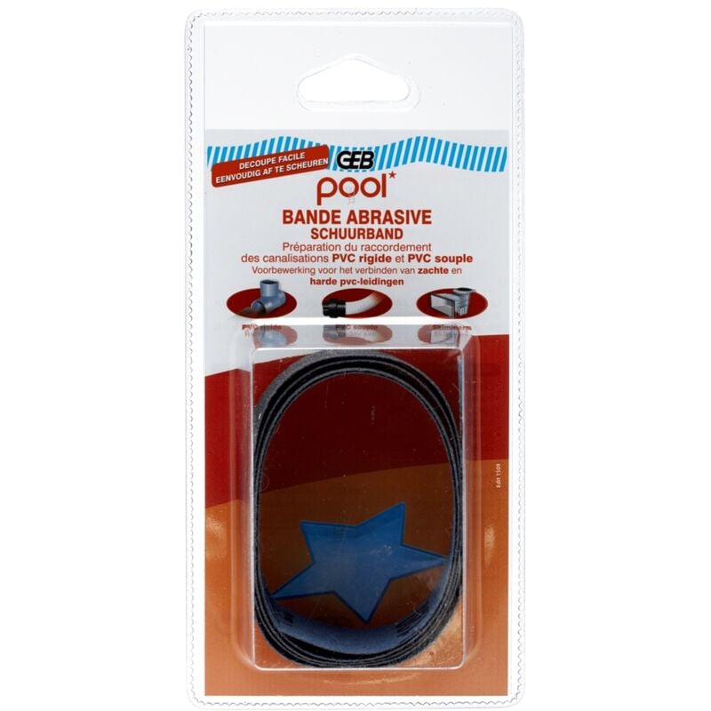 Pool bande abrasive blister GEB pool 836007