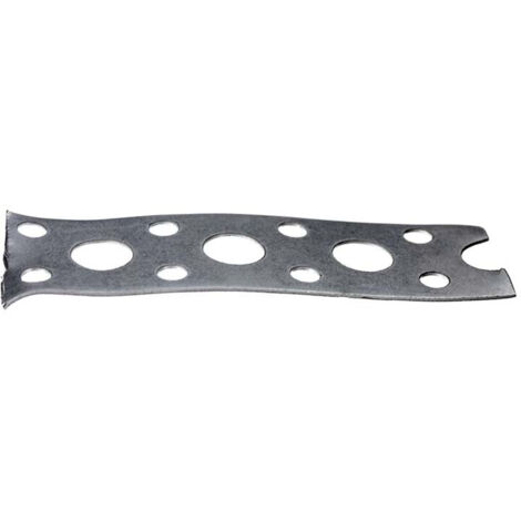 Bande acier galvanisé - largeur 17 mm x 25 m pour fixation tuyau - Ram