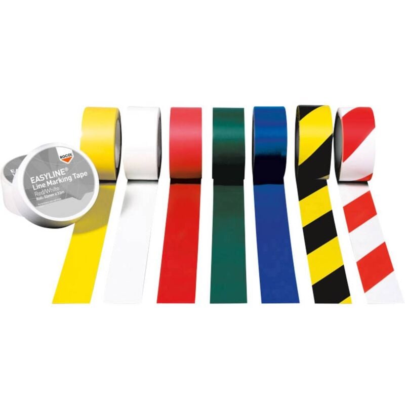 Rocol RS56010 RS56010 Bande adhésive de marquage EasyTape™ blanc (L x l) 33 m x 75 mm 1 pc(s)
