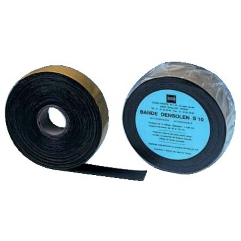 Bande adhésive double face anti-corrosion - Densolen S10 L100mm - long 15m