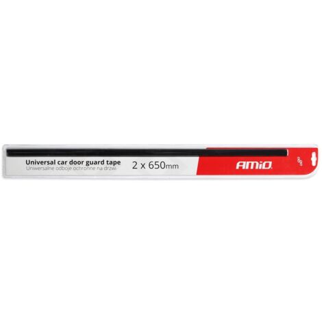 Bande adhésive pour butée de porte, 2 pièces, U 2 x 650 mm, amio-02233