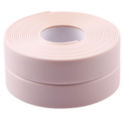 Bande adhésive rose anti-moisissure, 3,2 mètres  2,2 cm, protection de couture d'angle, bande anti-collision, imperméable.