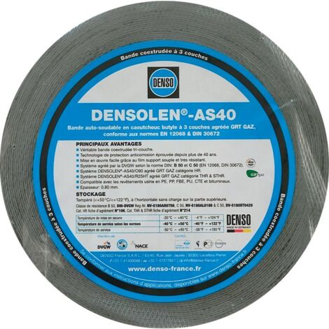 Bande anticorrosion - Densolen AS40 Plus - Denso - L 15 m x l 50 mm