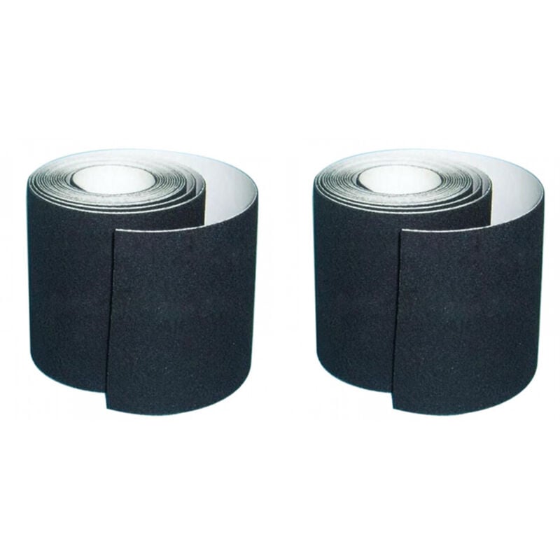 Bande Antidérapante Adhésive pour Escaliers, Friction, Abrasif pour les Sécurité, Escabeau, Intérieur, Extérieur, Haute Traction, 10CM x 5M,