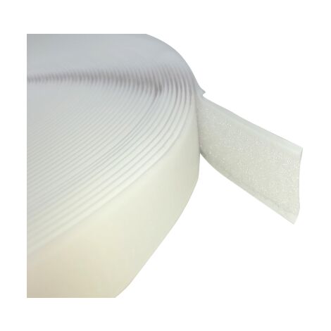 Bande auto-agrippante Emmebi pour coudre des rideaux DA blanc mm 20x50 mt
