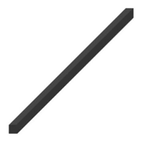 Bande caoutchouc spongieux EPDM 10x10mm – Étanchéité à l'eau et à l'air – Longueur 1m – Résistance -20/+110°C