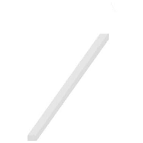 Bande caoutchouc spongieux silicone blanc 10x10mm longueur 1m
