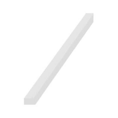 Bande caoutchouc spongieux silicone blanc 15x15mm – Longueur 1m – Résistance à la température -60/+200°C – Joints étanches à l'humidité