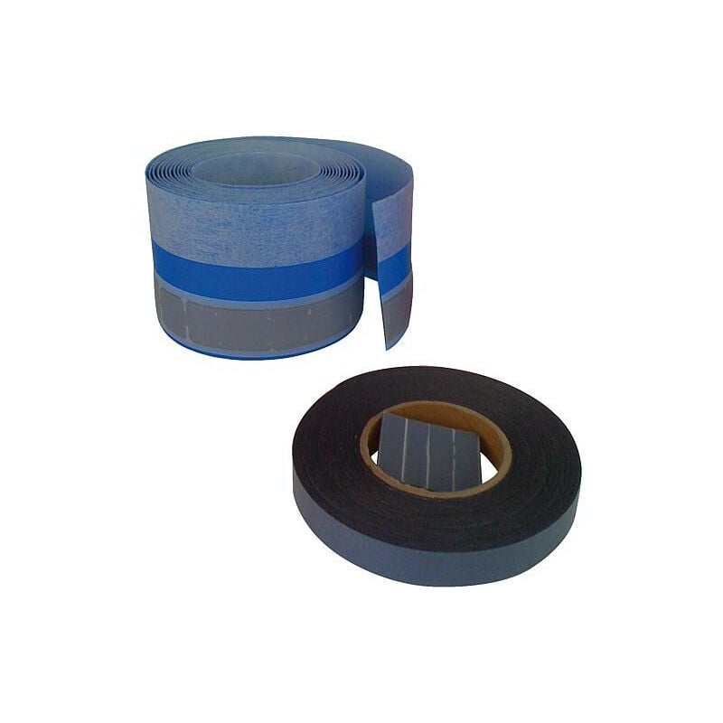 Bande couvre-joint de baignoire rouleau 3,3 m - larg 75 x 2 mm ep 2 faces adhésives - étanche à l'eau