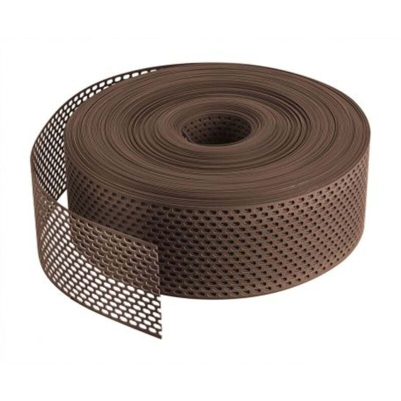 Bande d'aération / Grille d'égout en pvc enroulée, tôle d'égout, bande de ventilation, tôle grillagée, plastique, bande de tôle perforée, couverture