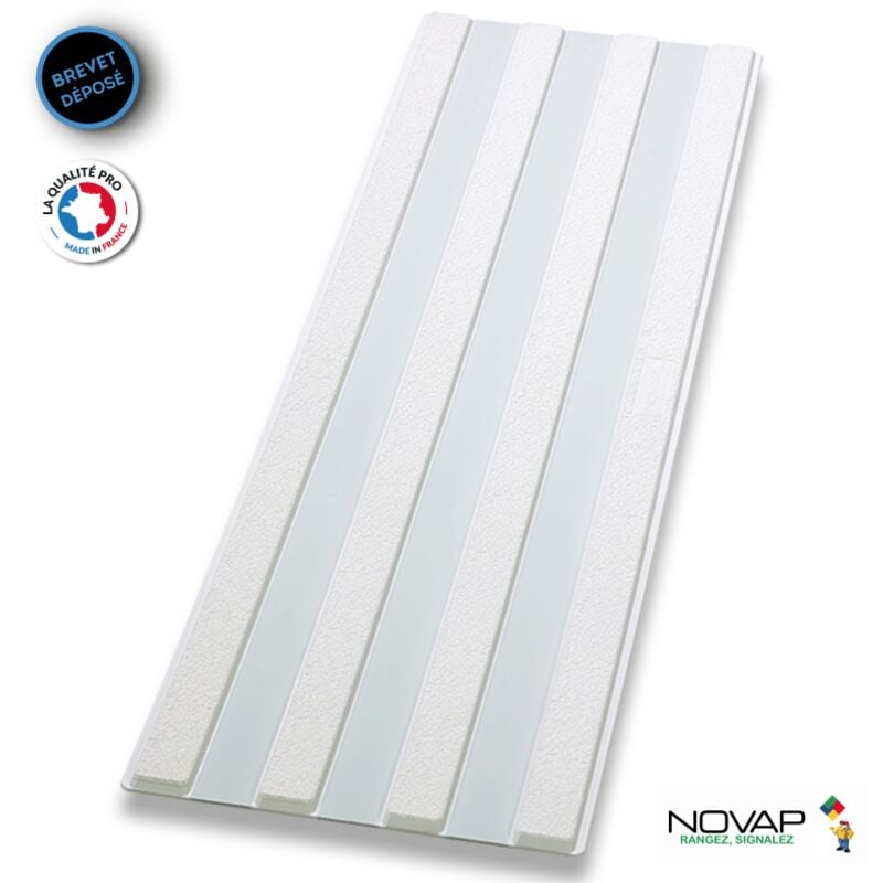 Bande d'aide à l'orientation - bao 4 Nervures - Blanc/Gris - 6103141