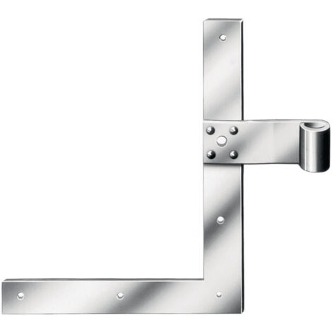 Bande d'angle xmm acier galvanisé droite et gauche 3 mm VORMANN
