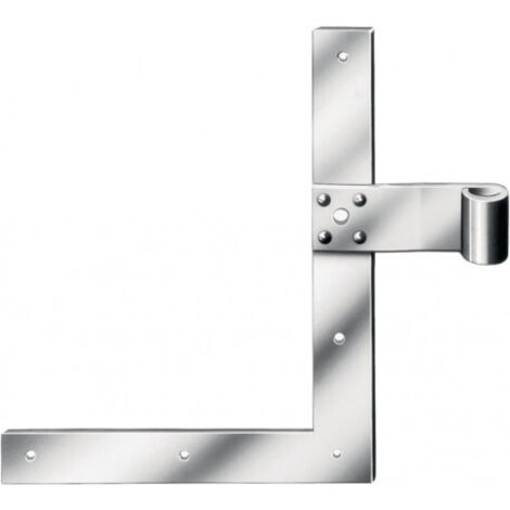 Bande d'angle xmm acier galvanisé droite et gauche 3 mm VORMANN