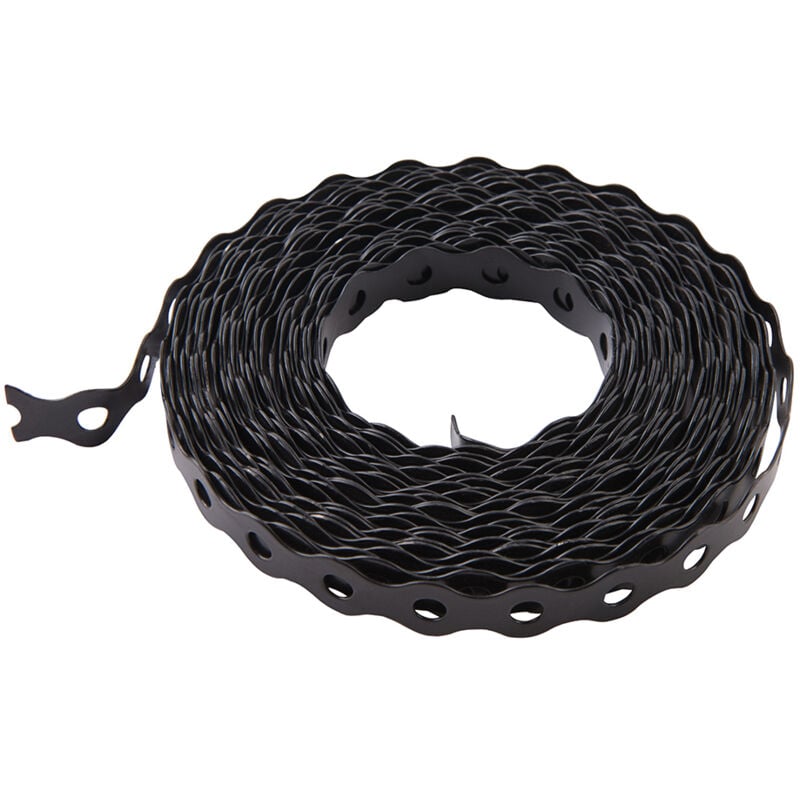 Bande d'assemblage noire 12 mm x 10 m Fixman 848593