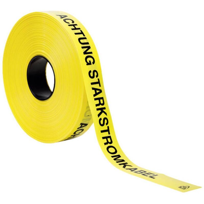 Hellermanntyton - Bande d'avertissement 905-55110 (l x l) 250 m x 40 mm
