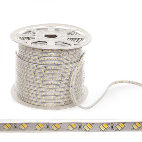 Bande de 120 LED/M 30W 30Lm SMD5630 230VAC IP65 40 000H [WM-SMD5630-G-120-M]