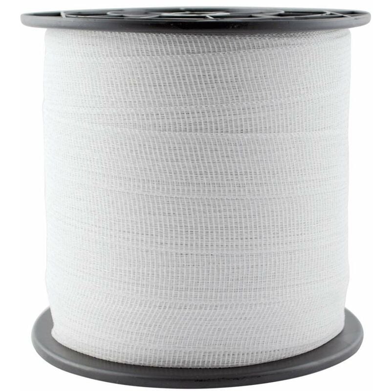 Bande de clôture électrique de 4 cm en rouleau de 200m avec 8 conducteurs en acier de 0,16 mm