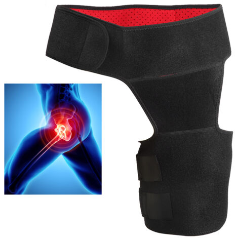 Bande de hanche ajustable pour douleur inguinale - Support de compression pelvienne