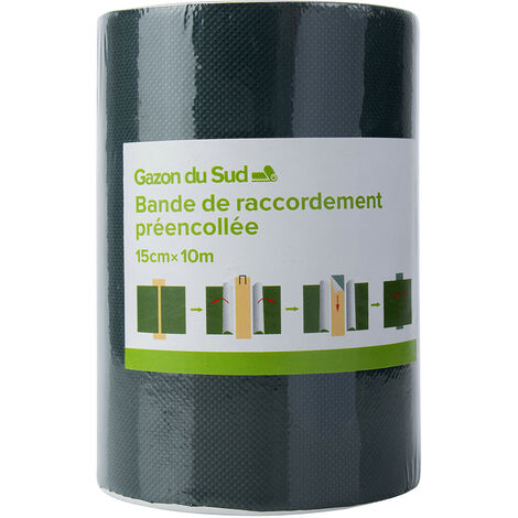 Ruban de gazon synthétique Ruban adhésif pour gazon artificiel 150 mm * 10  m Ruban adhésif pour tapis d'herbe ( ) En Stock