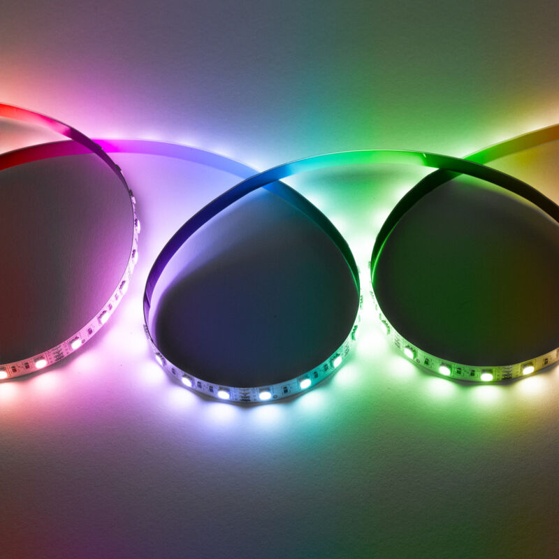 Greenice - Bande de 300 led 72W 4 200Lm smd 5050 24VDC IP65 40 000H [PL-219012-24-IP65-RGB]-RGB