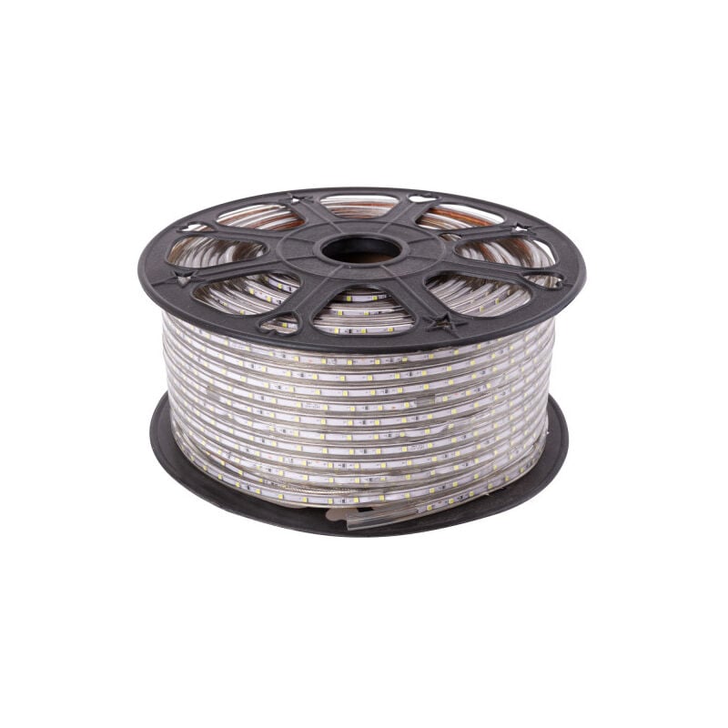 Greenice - Bande de 60 led/m 480W 24 000Lm 2700ºK SMD3528 220VAC IP65 x100M 40 000H [HO-2203528-60-100MWW]