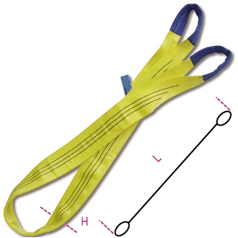Robur - Beta 081560020-8156 2-T3-Lifting Slings Yellow