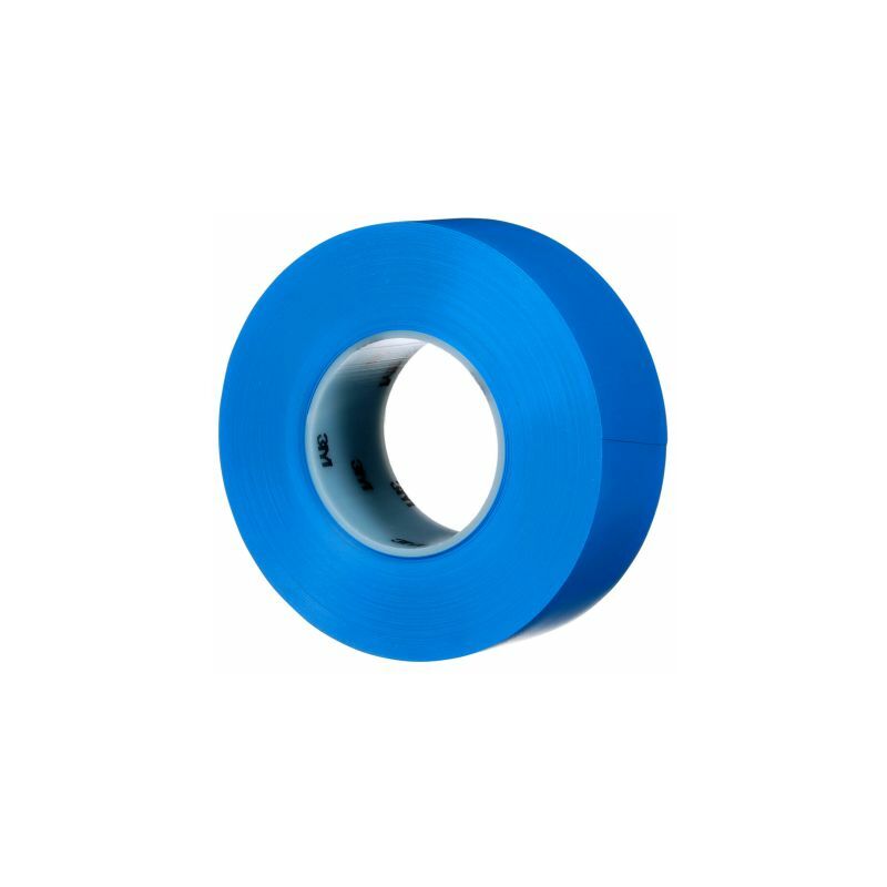 Bande de marquage au sol Bleu 3M 971, 50.8mm x 32.9m x 0.4 3M m ( Prix pour 1 )