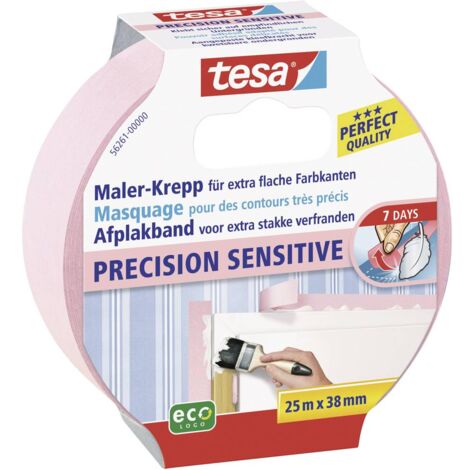 Bande de masquage tesa® tesa 56261-00000-03 rose (L x l) 25 m x 38 mm acrylate 1 pc(s) - rose
