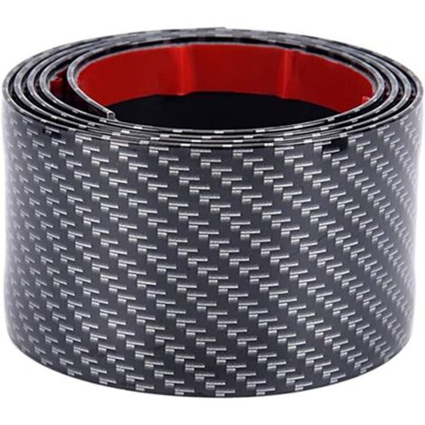 Bande de Pare-Chocs, 250cm Auto Protection Bande de Pare-Chocs Voiture Universel Avant Aileron Séparateur de Bande de Lèvre Autocollant-Fei Yu