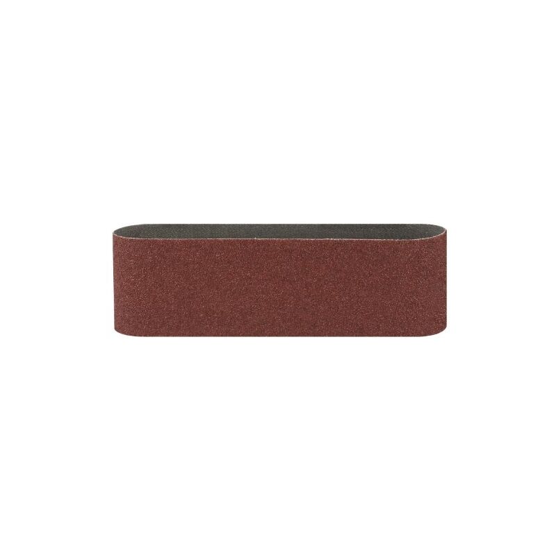 Bosch - 2609256218 set de 3 bandes abrasives pour ponceuse à bande 75 x 533 mm grain 80