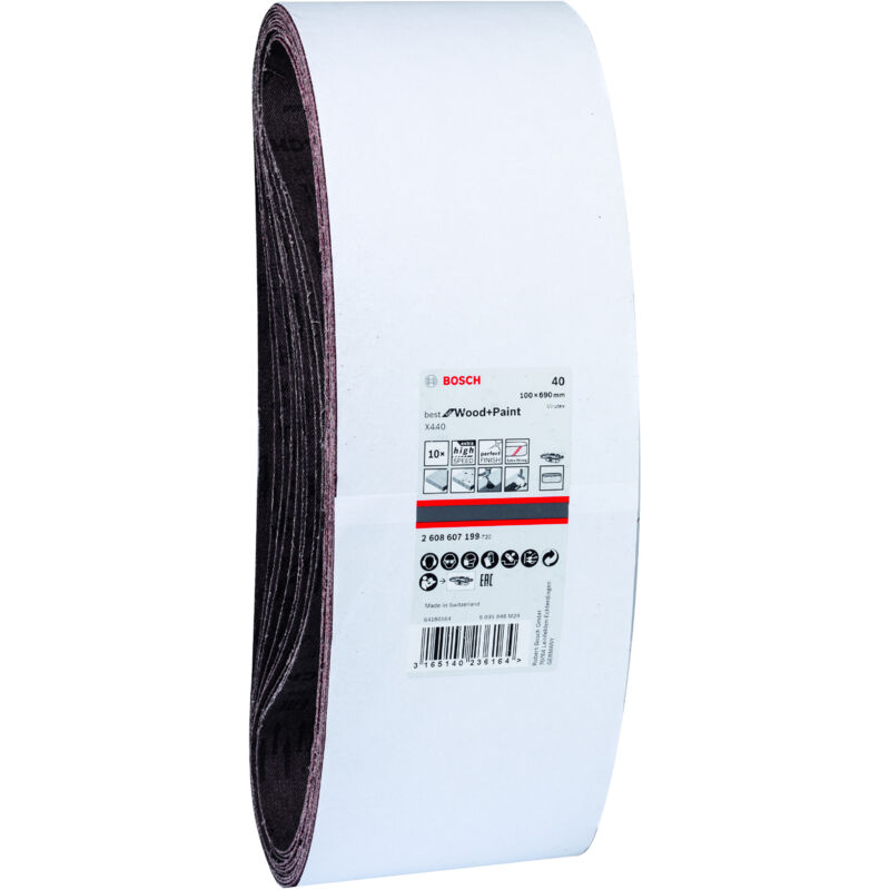 Bosch - Virutex Papier abrasif pour ruban adhésif 100x690 2608607199
